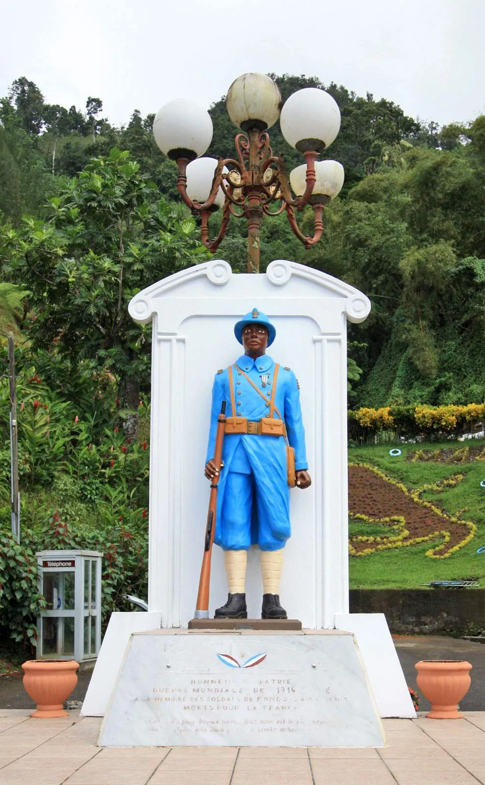 Monument hommage aux Martiniquais morts pour la France lors de la Première Guerre Mondiale