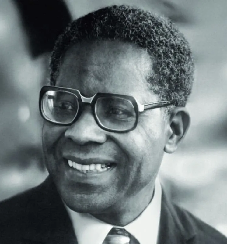 Aimé Césaire, poète et ancien homme politique de Martinique Aimé Césaire, poète et ancien homme politique de Martinique