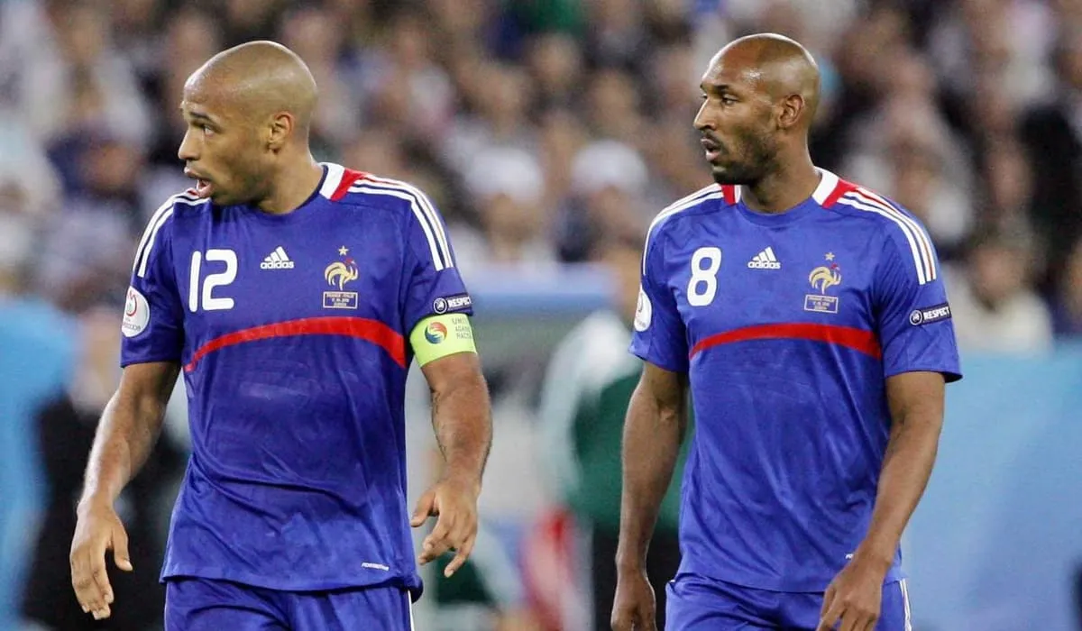 Thierry Henry et Nicolas Anelka Thierry Henry et Nicolas Anelka