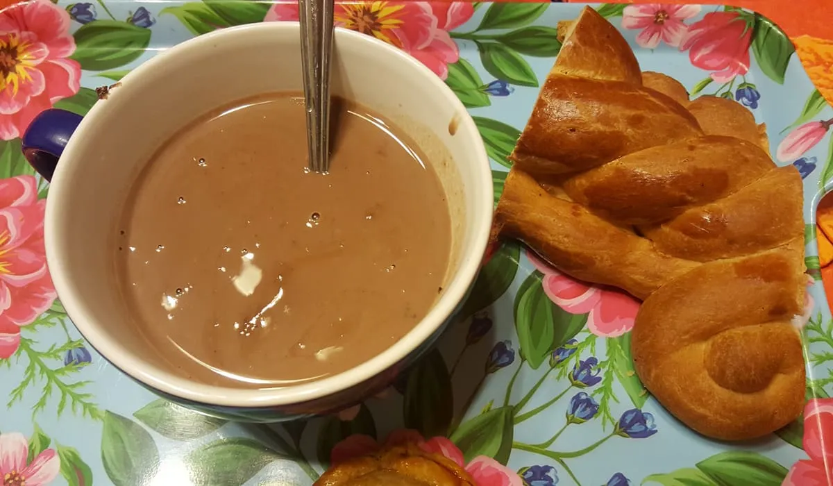 Pain au beurre et chocolat de communion Pain au beurre et chocolat de communion